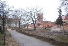 Platforma z widokiem na fosę