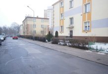 No rowerze po ulicy Moniuszki