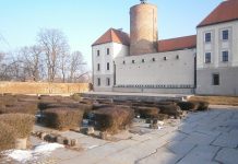 Ławki zamiast siedzisk z pni drzew