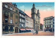 Hełmy na wieżach kościoła Bożego Ciała