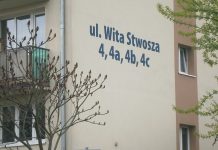 Ścieżki rowerowe przy ul. Wita Stwosza