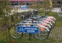Wypożyczalnia rowerów w Marinie
