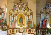 Renowacja figur w kościele św. Marcina