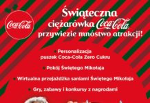 Świąteczna ciężarówka COCA-COLA