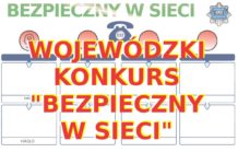 Konkurs plastyczny dla uczniów szkół podstawowych. „Bezpieczny w sieci”