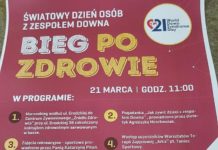 Bieg po zdrowie ulicami Starego Miasta. Światowy Dzień Osób z Zespołem Downa