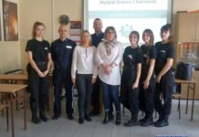 Komendant spotkał się z maturzystami