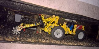 Górnicze maszyny z klocków nie tylko na feriach