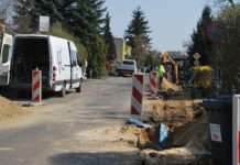 Ulica Reja zamknięta dla ruchu