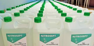 Płyn do dezynfekcji z KGHM