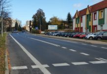 Objazd ulicami: Hubala, Wojska Polskiego, Kopalniana i Legnicka.