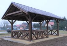Wiata rekreacyjna w Krzekotówku