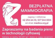 Bezpłatne badania mammograficzne