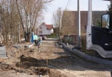 Remont drogi w Nowej Wsi Lubińskiej