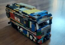 Pojazd strażacki w miniaturowym wydaniu