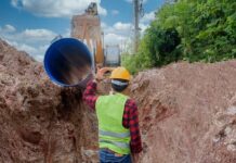 Nowa sieć wodociągowa na ulicy Fiołkowej