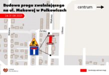 Zmiana organizacji ruchu. Remont na ulicy Makowej