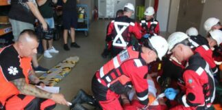 Ratownicy górniczy z KGHM przed zawodami w USA – FOTO