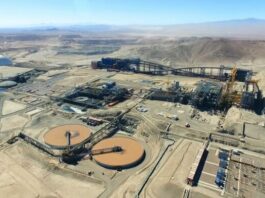 Sierra Gorda zasilana energią elektryczną z OZE