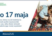 Wyższy zasiłek macierzyński. Wniosek tylko do 17 maja