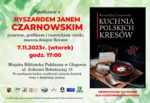 Biblioteka. Spotkanie z autorem książki ” Kuchnia polskich Kresów”