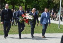 79. rocznica zakończenia wojny. Uroczystości przy Pomniku Sapera