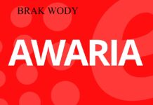 UWAGA. PRZERWA W DOSTAWIE WODY