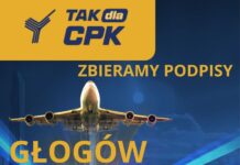 Zbiórka podpisów pod projektem dotyczącym CKP