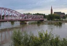 Spada poziom wody w Odrze