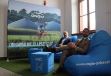 Strefa relaksu firmy ENGIE w PANS