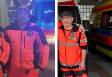 Ratownik potrzebuje pomocy