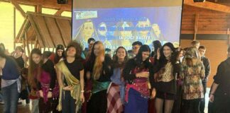 II LO. Otrzęsiny klas pierwszych