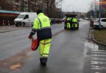 Rondo jak lodowisko…